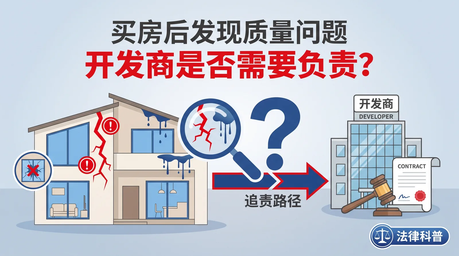 买房后发现质量问题，开发商是否需要负责？